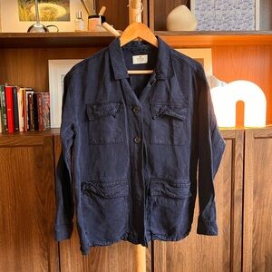 Marine Layer Deep Blue Utility Jacket